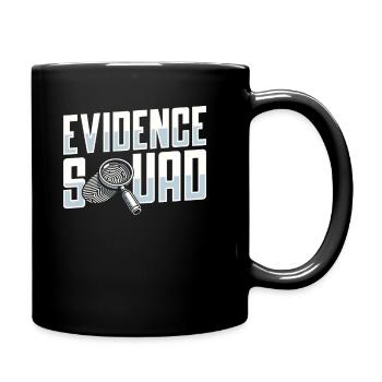 Forensischer Techniker Kader - Tasse einfarbig - Schwarz - Rechts