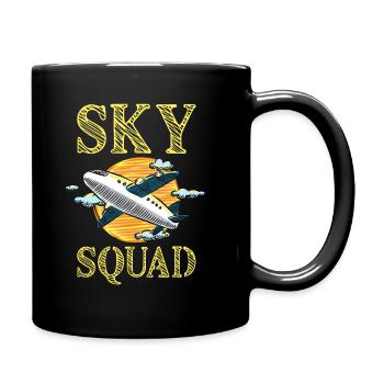 Hôtesse de l’air Squad d’hôtesses de l’air - Mug uni - noir - Droite
