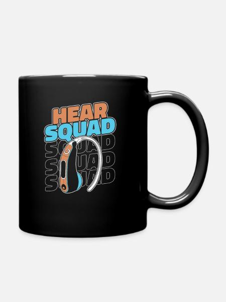 Hörgerätespezialist Kader - Tasse einfarbig - Schwarz