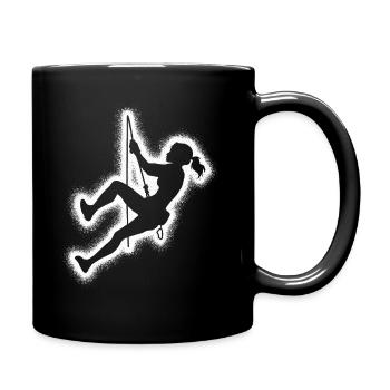 Escalade de bloc Alpinisme Femmes Escalade - Mug uni - noir - Droite