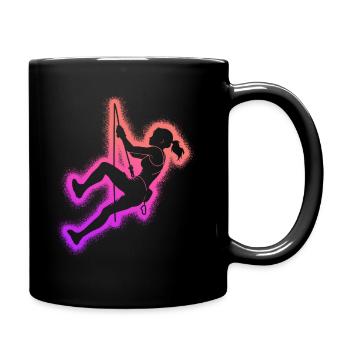 Escalade de bloc Alpinisme Filles Escalade - Mug uni - noir - Droite