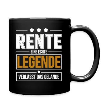 Retirement: A real legend leaves the site - Full Colour Mug - black - Right