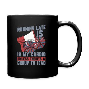 Cheerleader Cheerleading - Full Colour Mug - black - Right