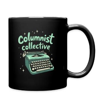 Columnist Team - Full Colour Mug - black - Right