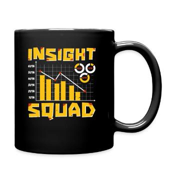 Berater Kader - Tasse einfarbig - Schwarz - Rechts