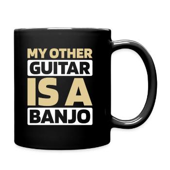 Banjo - Full Colour Mug - black - Right