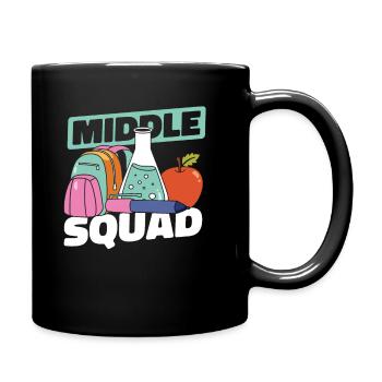 Middle School Teacher Cadre - Full Colour Mug - black - Right
