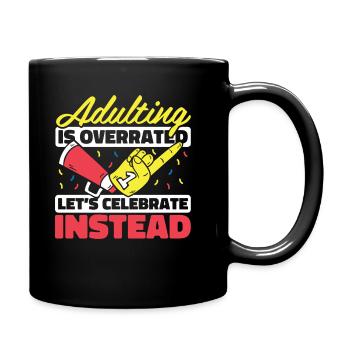 Cheerleader Cheerleading - Full Colour Mug - black - Right