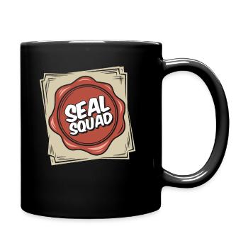 Notaire Kader - Mug uni - noir - Droite