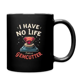 Tailleur de pierres précieuses - Mug uni - noir - Droite