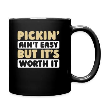 Banjo - Full Colour Mug - black - Right