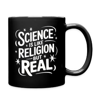 Atheismus Atheist Anti-Religion Agnostiker - Tasse einfarbig - Schwarz - Rechts