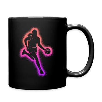 Basketball Femme Enfant Basketball Filles - Mug uni - noir - Droite