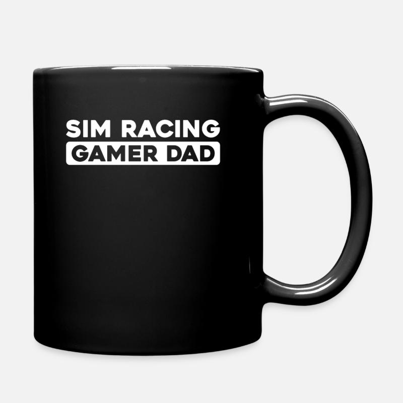 Sim Racing - Tasse einfarbig - Schwarz