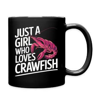 Homards, crabes, crevettes, fruits de mer - Mug uni - noir - Droite