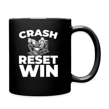 Sim Racing - Tasse einfarbig - Schwarz - Rechts