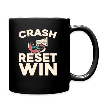 Sim Racing - Tasse einfarbig - Schwarz - Rechts