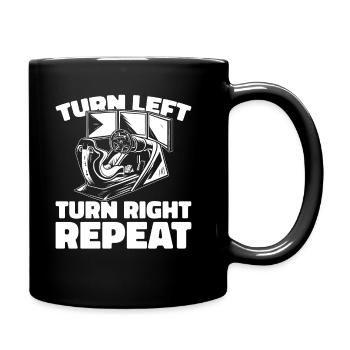 Sim Racing - Full Colour Mug - black - Right