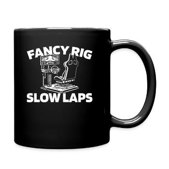 Sim Racing - Tasse einfarbig - Schwarz - Rechts