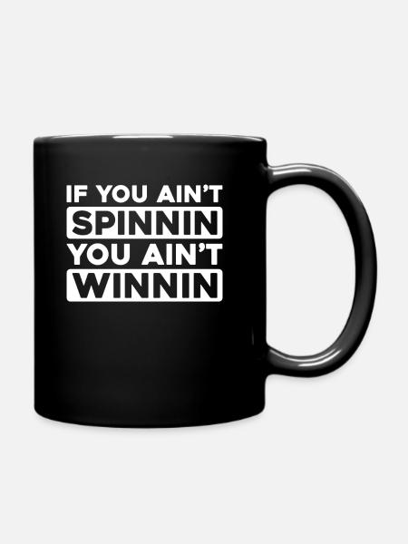 Sim Racing - Tasse einfarbig - Schwarz