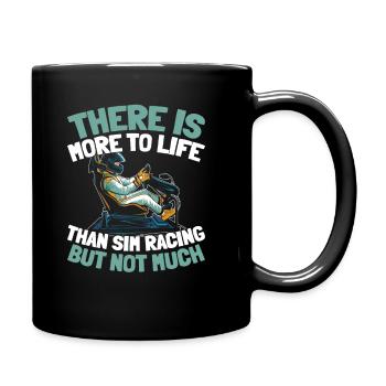 Sim Racing - Full Colour Mug - black - Right