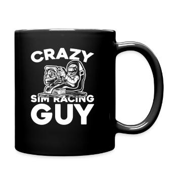 Sim Racing - Full Colour Mug - black - Right