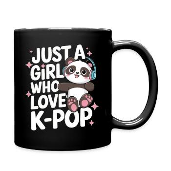 Musique K-Pop Pop Coréenne - Mug uni - noir - Droite