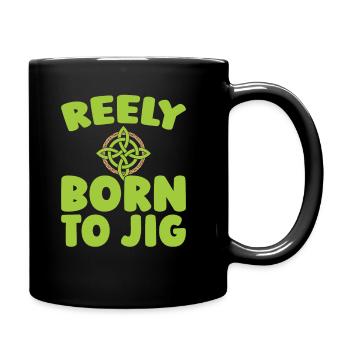 Danse Irlandaise Irischer Tanz - Mug uni - noir - Droite