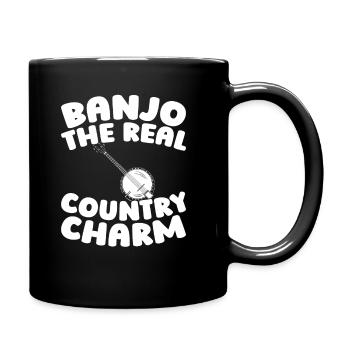 Banjo - Full Colour Mug - black - Right
