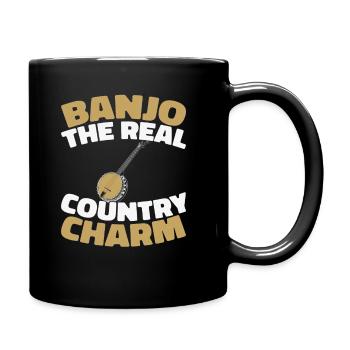Banjo - Full Colour Mug - black - Right