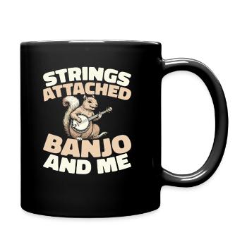 Banjo - Full Colour Mug - black - Right