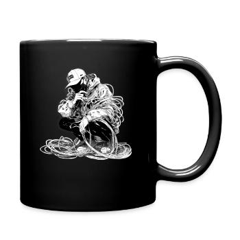 Connected Rap Soul Flow - Full Colour Mug - black - Right