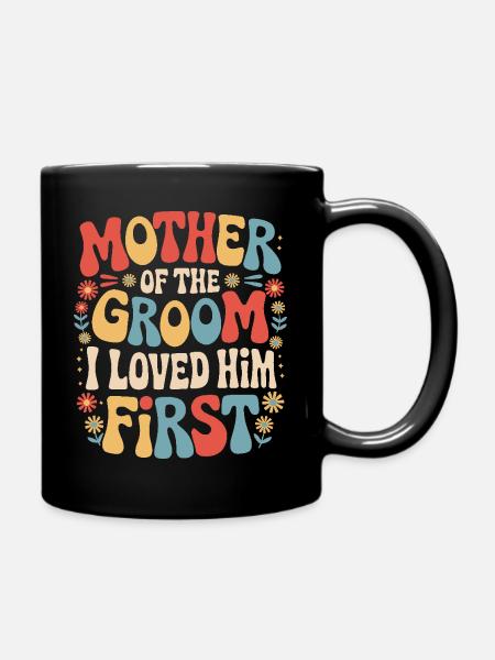 Bräutigam Hochzeit Heirat - Tasse einfarbig - Schwarz