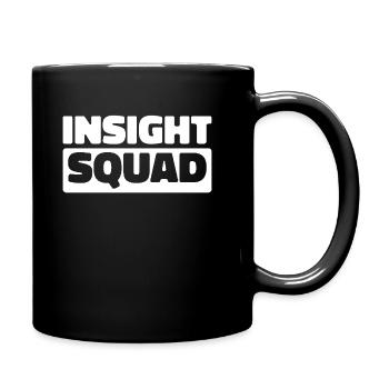 Kurier Kader - Tasse einfarbig - Schwarz - Rechts