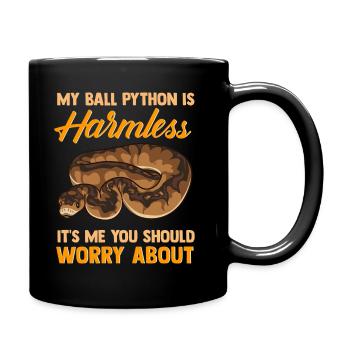 Harmless Python Holder Snakes Fan - Full Colour Mug - black - Right