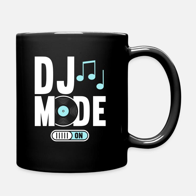 Mode DJ sur l’humour discjockey - Mug uni - noir
