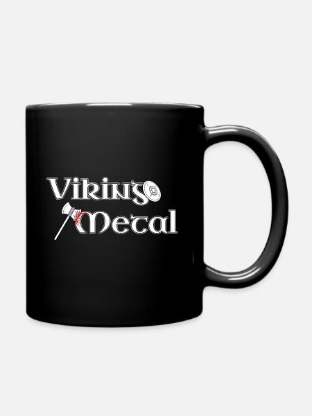 Viking Metal - Tasse einfarbig - Schwarz
