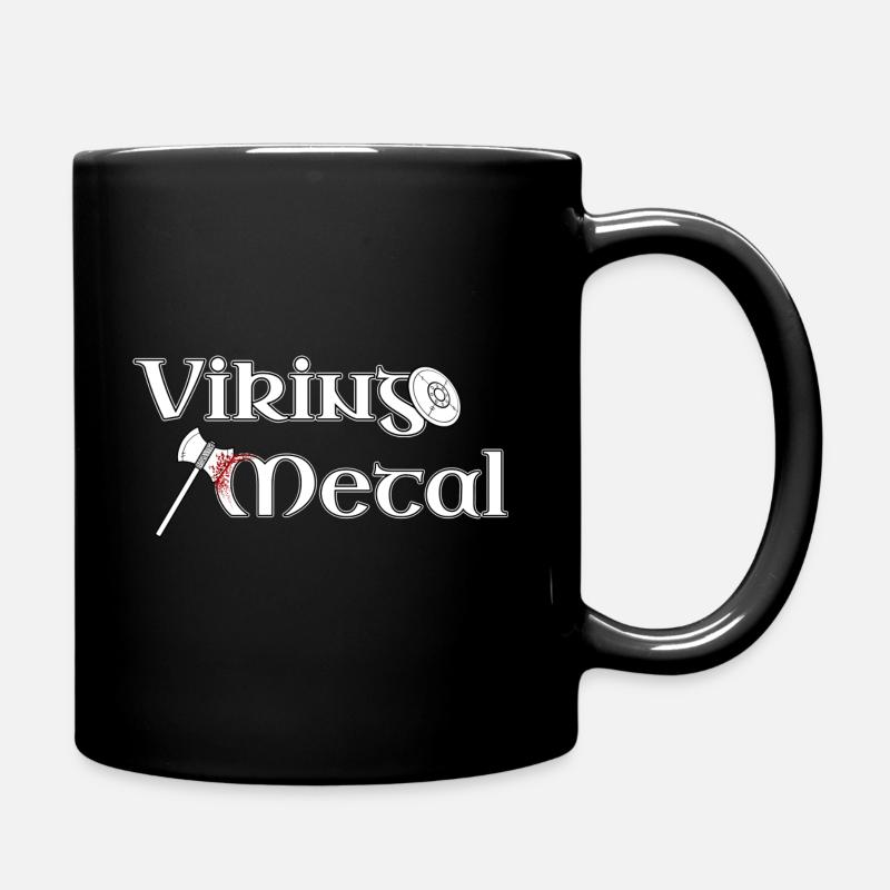 Viking Metal - Tasse einfarbig - Schwarz