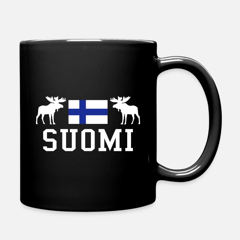 Suomi - Full Colour Mug - black
