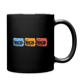 Kamera - Tasse einfarbig - Schwarz - Rechts