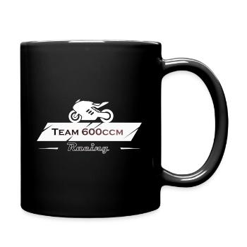 Team 600cc Motorcycle Racing - Full Colour Mug - black - Right