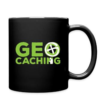 Geocaching leisure in the name - Full Colour Mug - black - Right