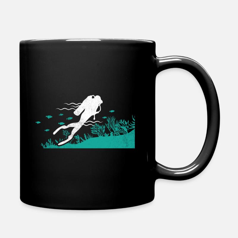 Plongée - Mug uni - noir