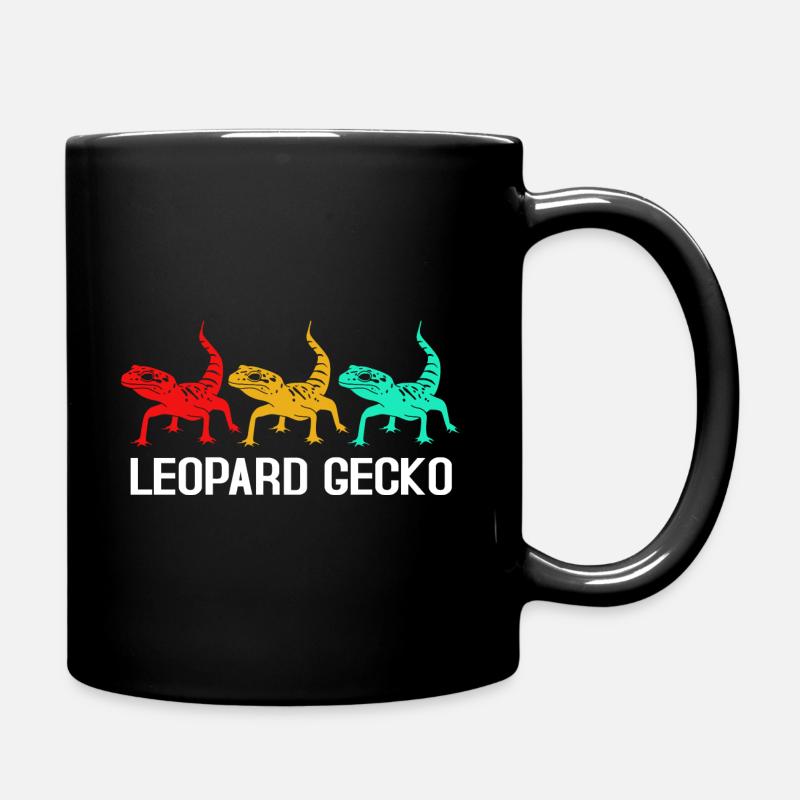 gecko - Full Colour Mug - black