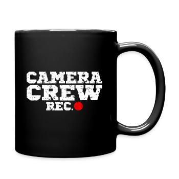 Camera Produktion Crew Rec. - Tasse einfarbig - Schwarz - Rechts