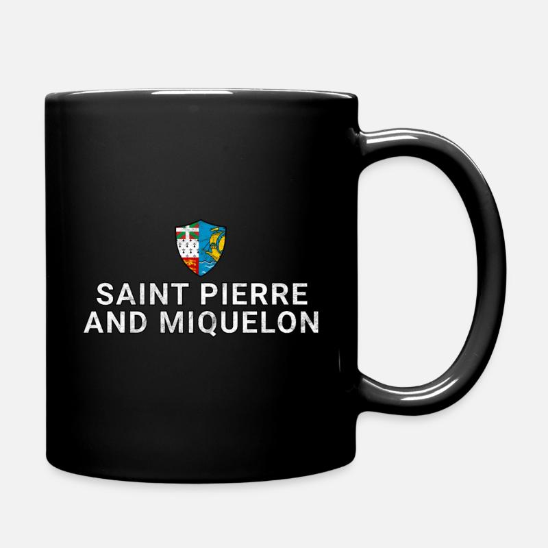 Saint-Pierre-et-Miquelon - Mug uni - noir