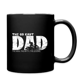 Go Kart Driving Papa Disant Drôle - Mug uni - noir - Droite