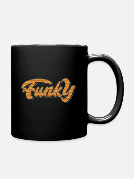 Funky - Full Colour Mug - black