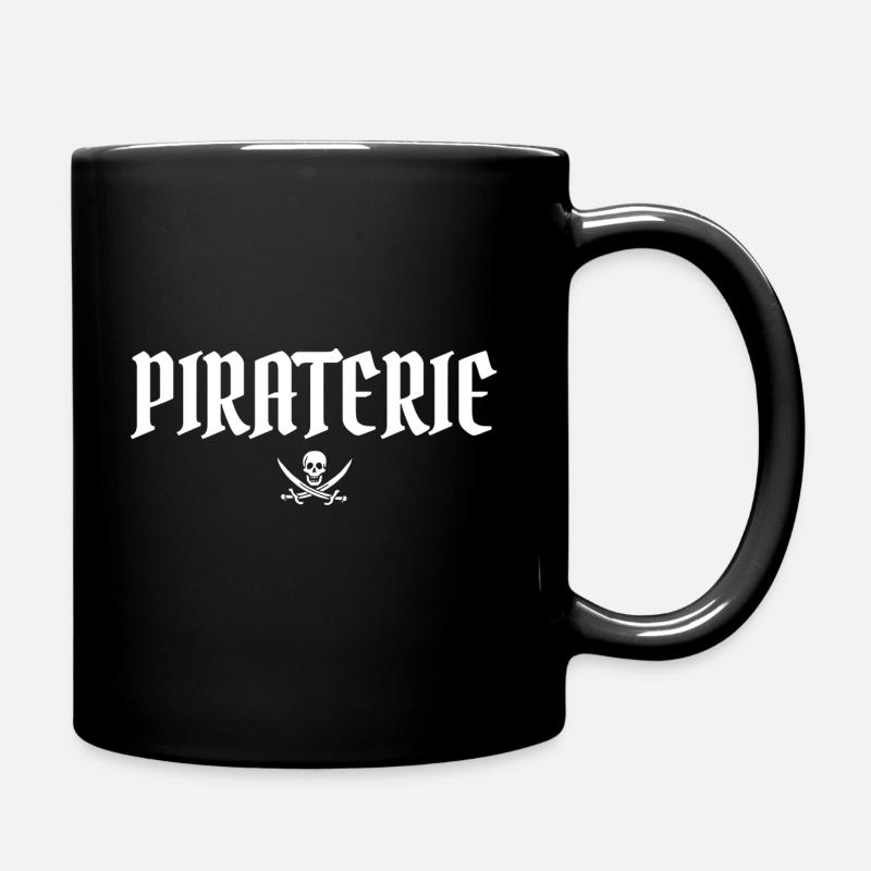 CADEAU PIRATERIE PIRATE - Mug uni - noir