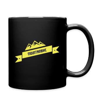 Vtt - Mug uni - noir - Droite